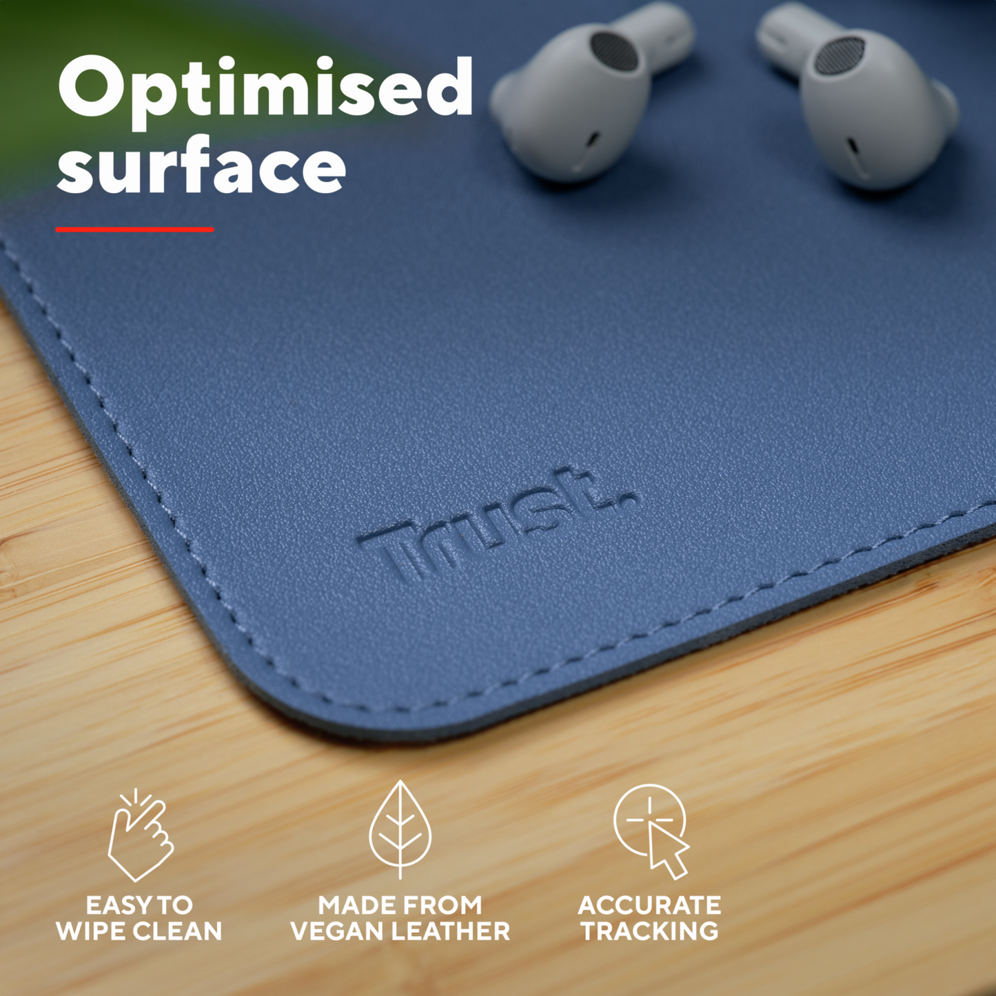Trust Benya XXL Desk Pad - Blue