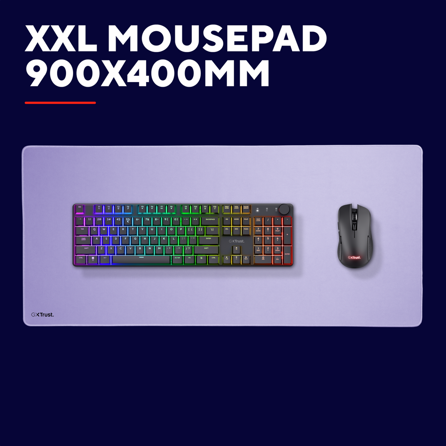 Trust GXT759P XXL Mousepad - Purple