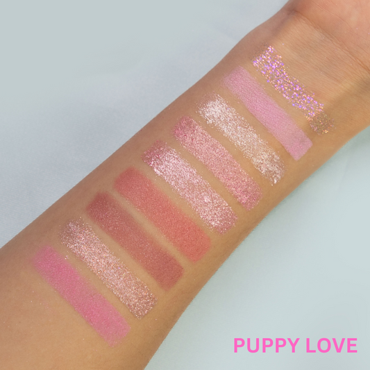 Chibi Manga 9 Color Eyeshadow Palette - Puppy Love