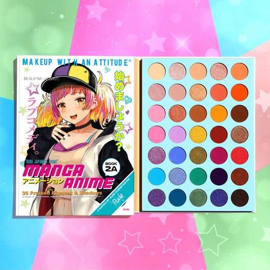Manga Anime 35 Pressed Pigment & Shadow Book 2A