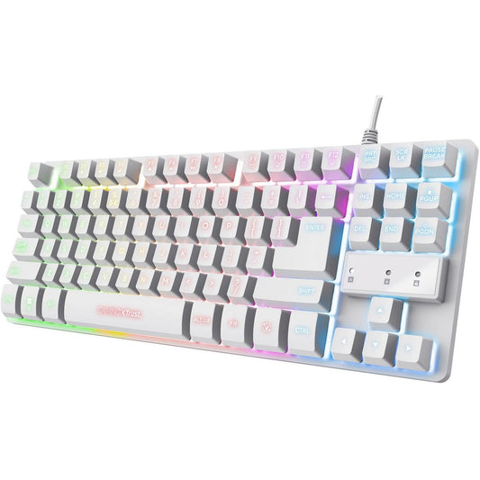 GXT 833W Thado TKL Illuminated Nordic Keyboard - White