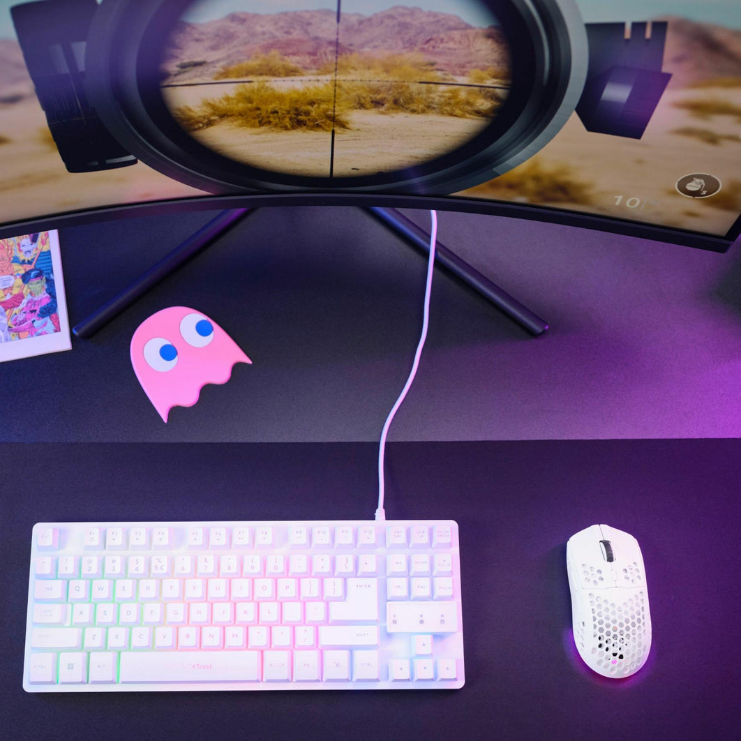 TRUST GXT 929W Helox Wireless Gaming Mouse - White