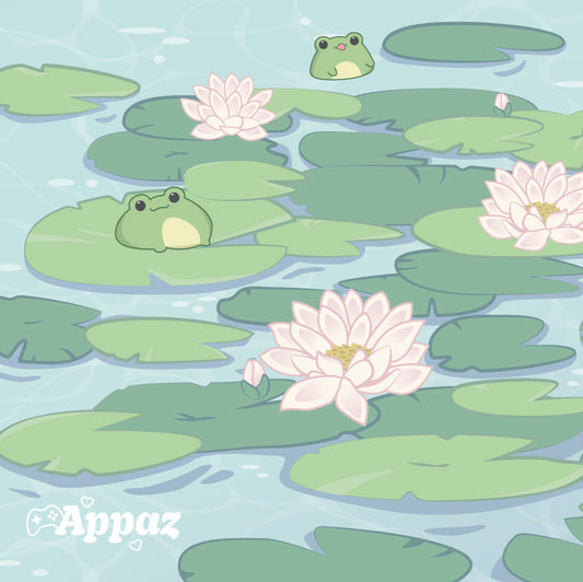 Frogs daytime | Appaz XXL musemåtte