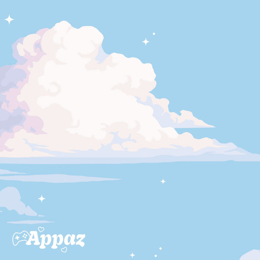 Angelic Blue | Appaz XXL musemåtte