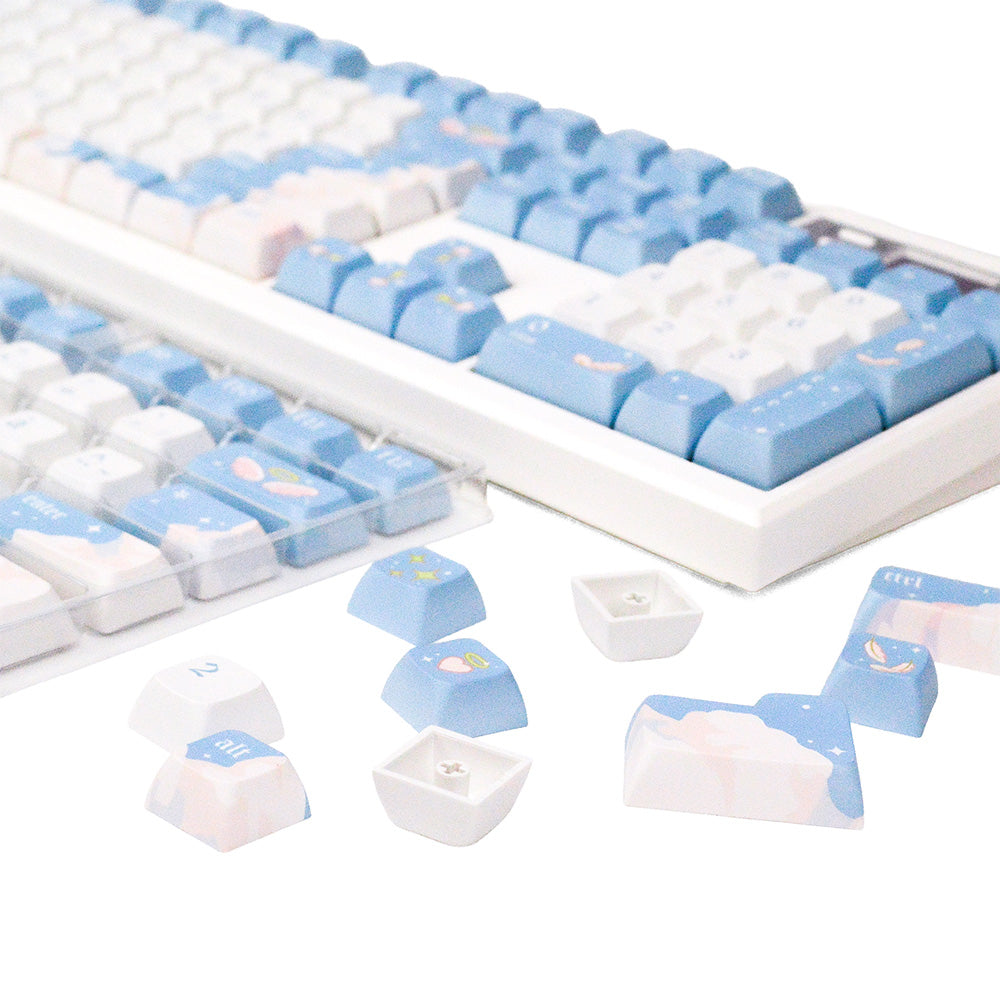 Angelic Blue | Appaz keycap sæt | Dansksproget