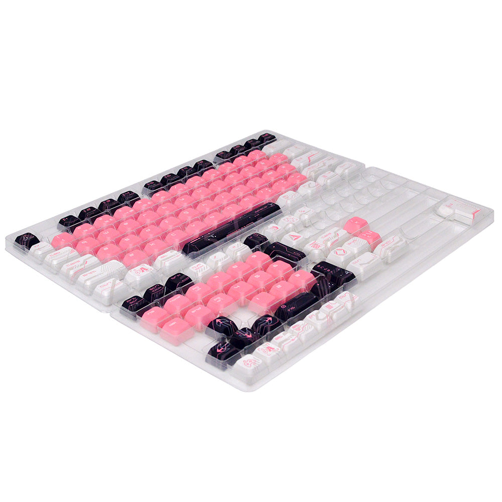 Cyber Pink | Appaz keycap sæt | Dansksproget