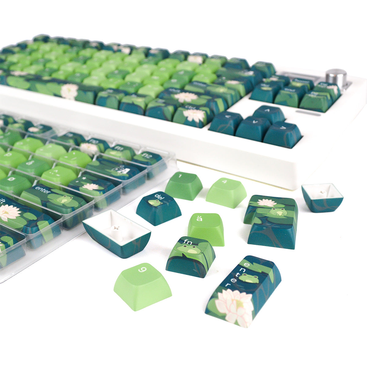 Frog pond | Appaz keycap sæt | Dansk, norsk og svensk