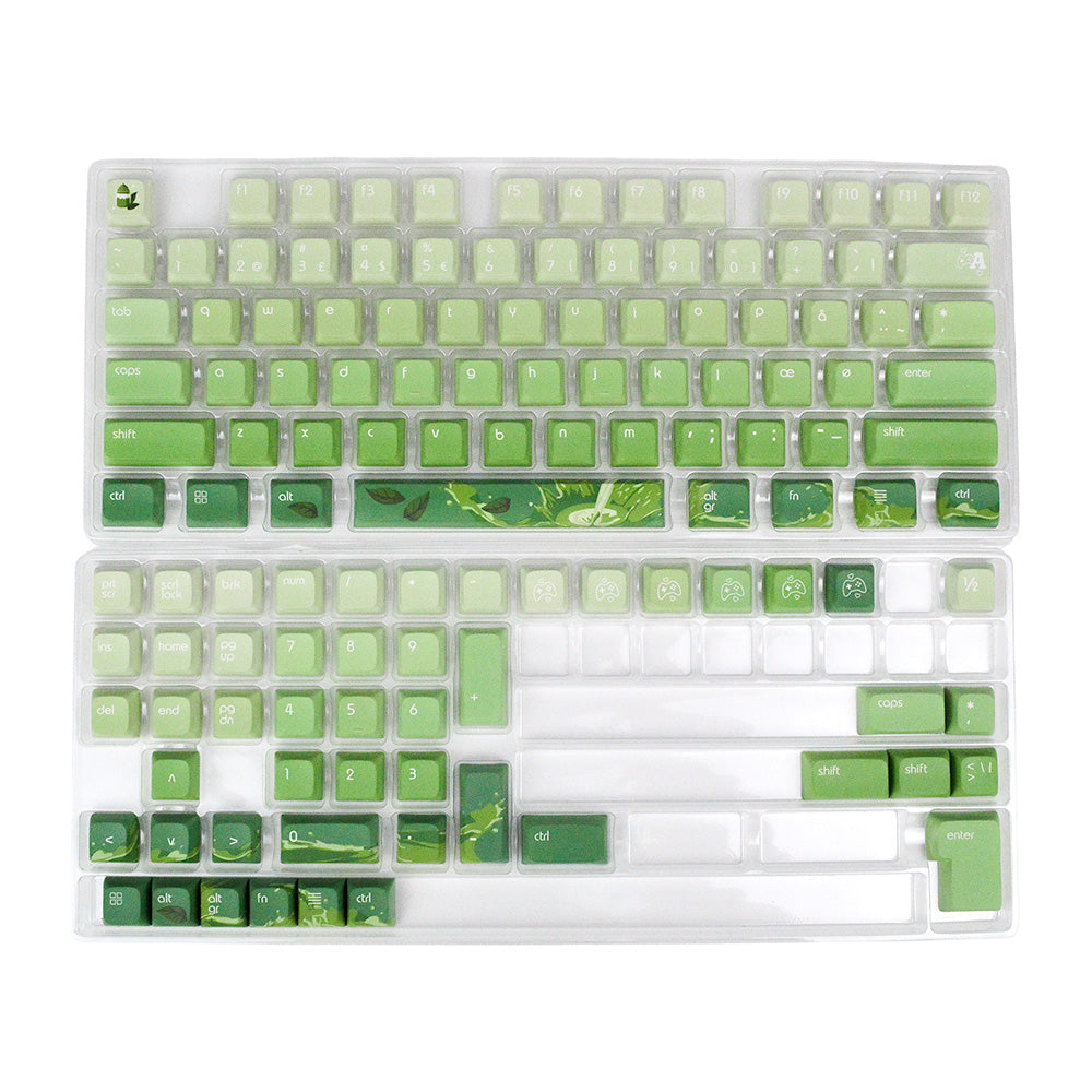 Matcha te | Appaz keycap sæt | Dansksproget