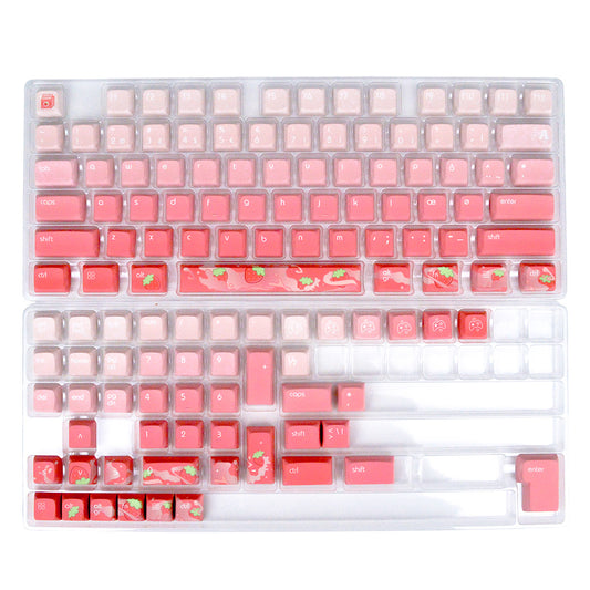 Strawberry Milk | Appaz keycap sæt | Dansksproget
