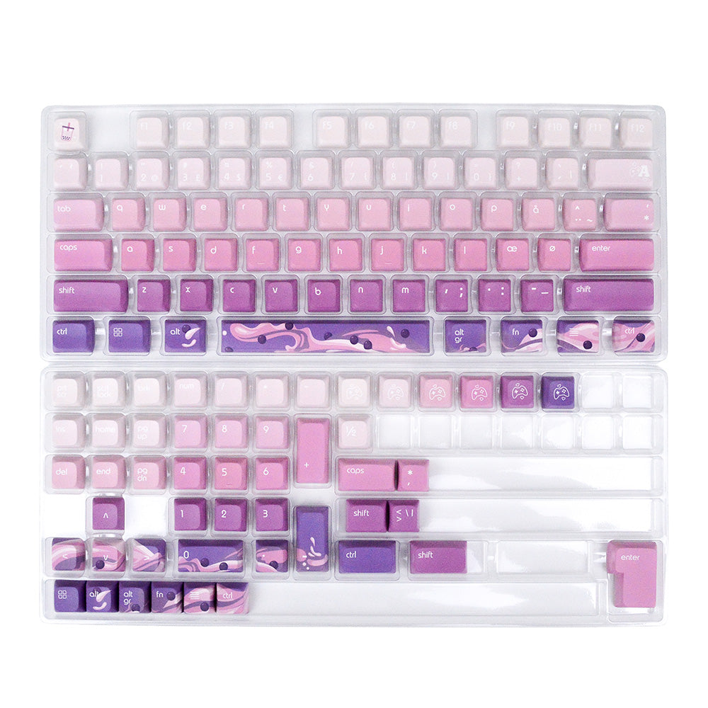 Taro Boba Tea | Appaz keycap sæt | Dansksproget