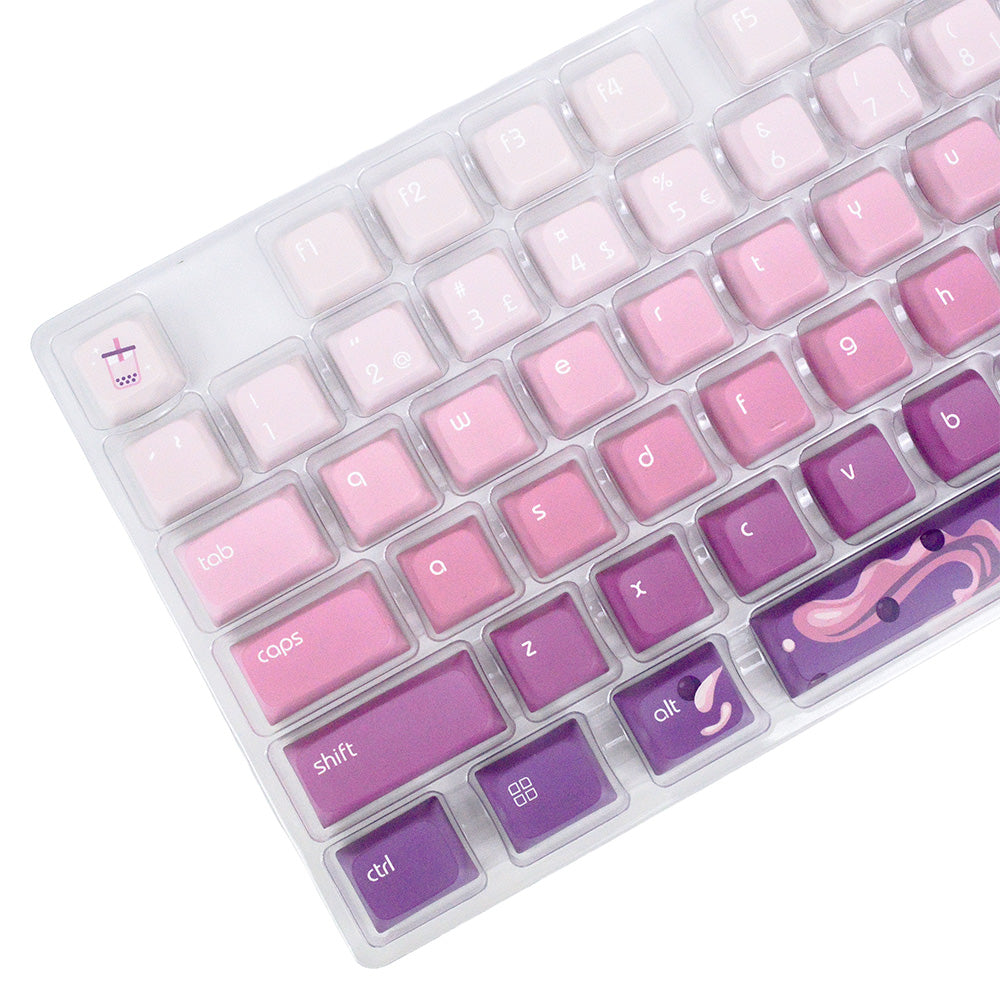Taro Boba Tea | Appaz keycap sæt | Dansksproget