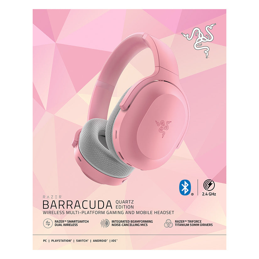 Razer Barracuda - Quartz Pink | Wireless headset