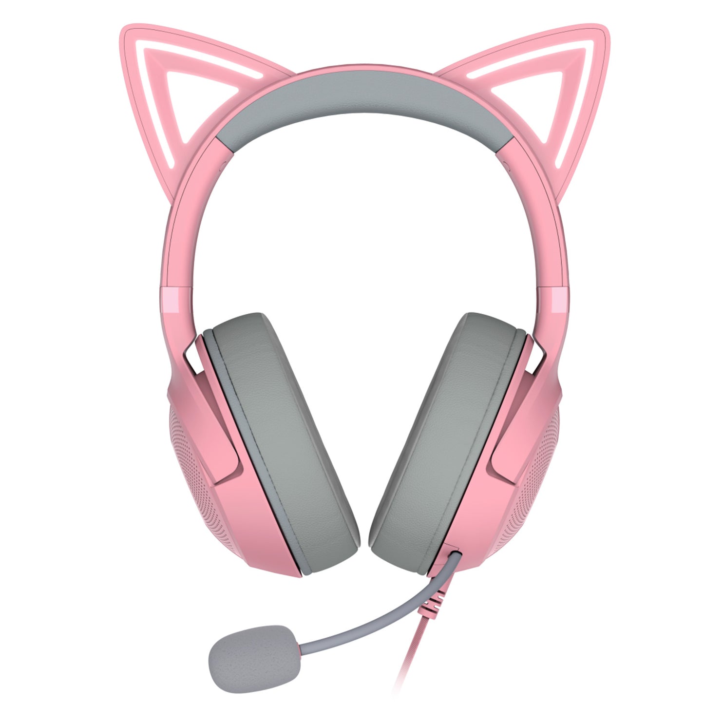 Razer Kraken Kitty V2 - Quartz Pink | Wired gaming headset