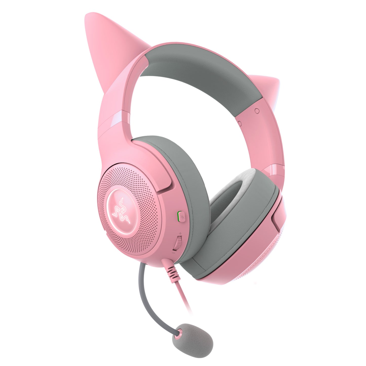 Razer Kraken Kitty V2 - Quartz Pink | Wired gaming headset