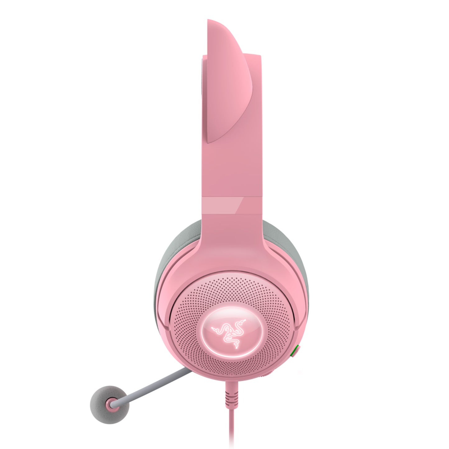 Razer Kraken Kitty V2 - Quartz Pink | Wired gaming headset