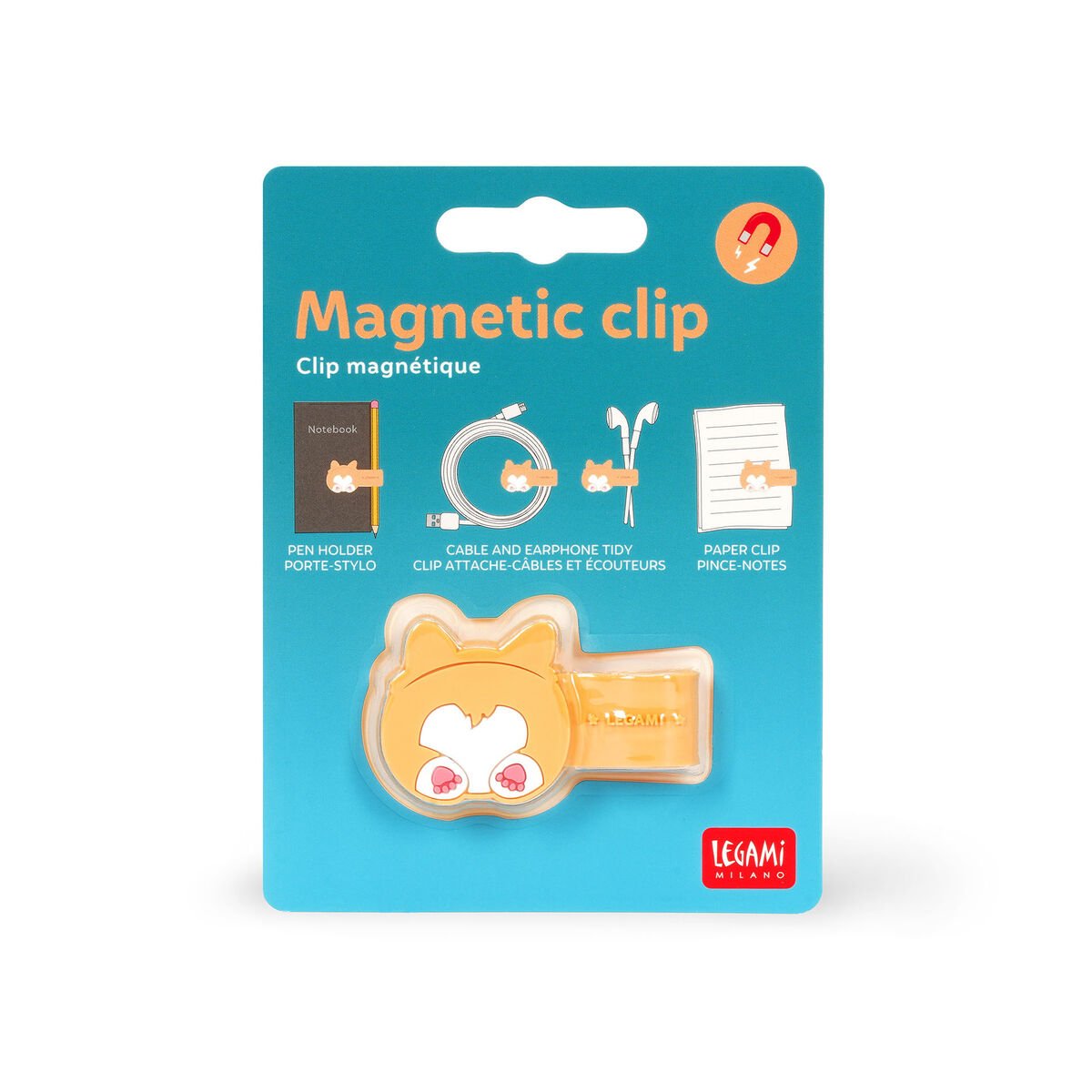 Magnetisk kabelholder
