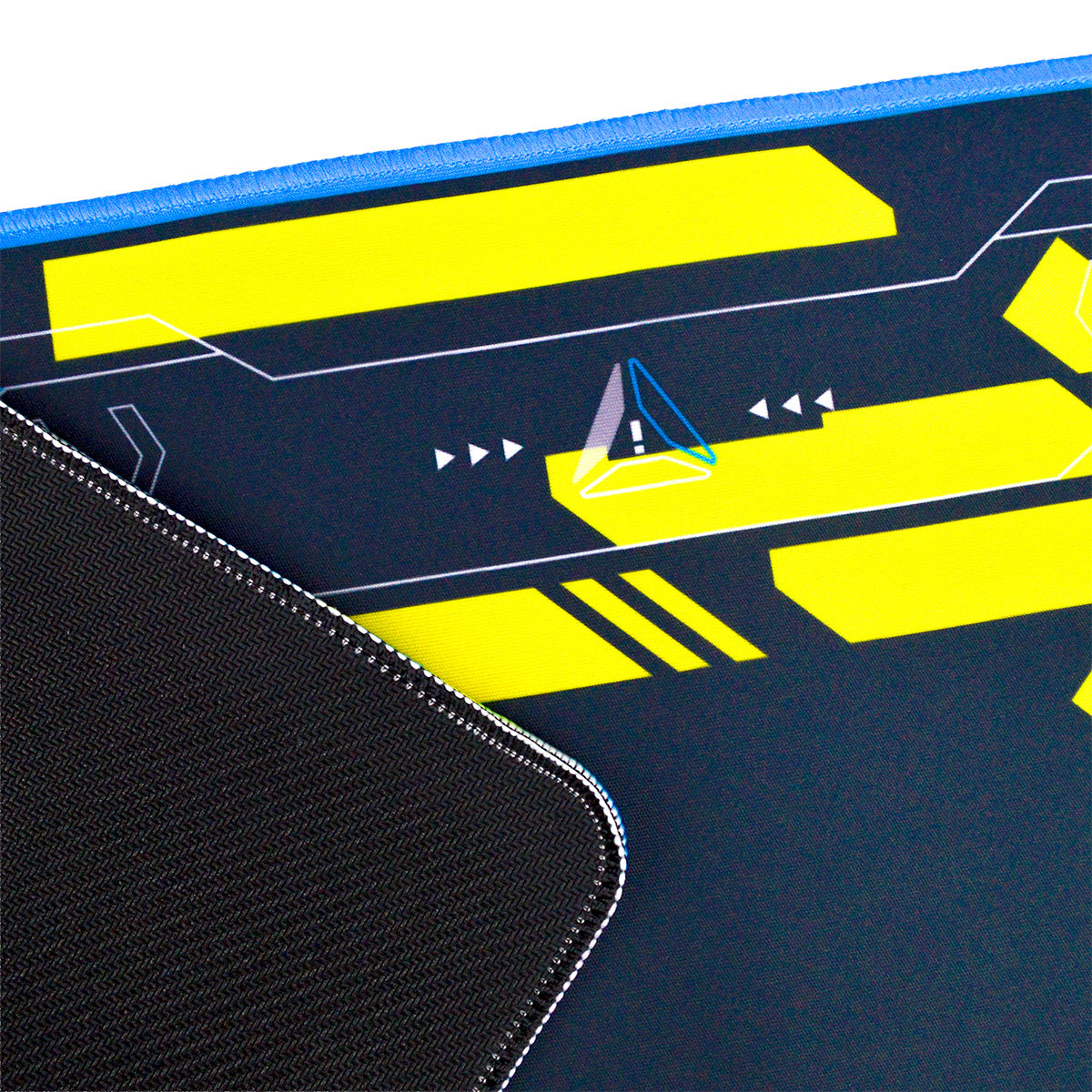 Cyberpunk Blue and Yellow | Appaz XXL Mousepad