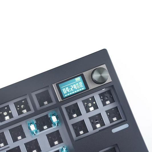 Zuoya GMK87 tastatur case 80% TKL størrelse | SORT