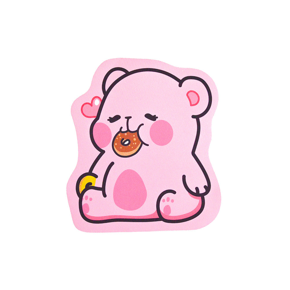 Small Cartoon Mouse Pad Pink Bear