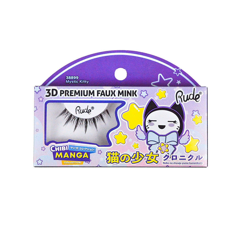 Chibi Manga 3D Premium Faux Mink Øjenvipper