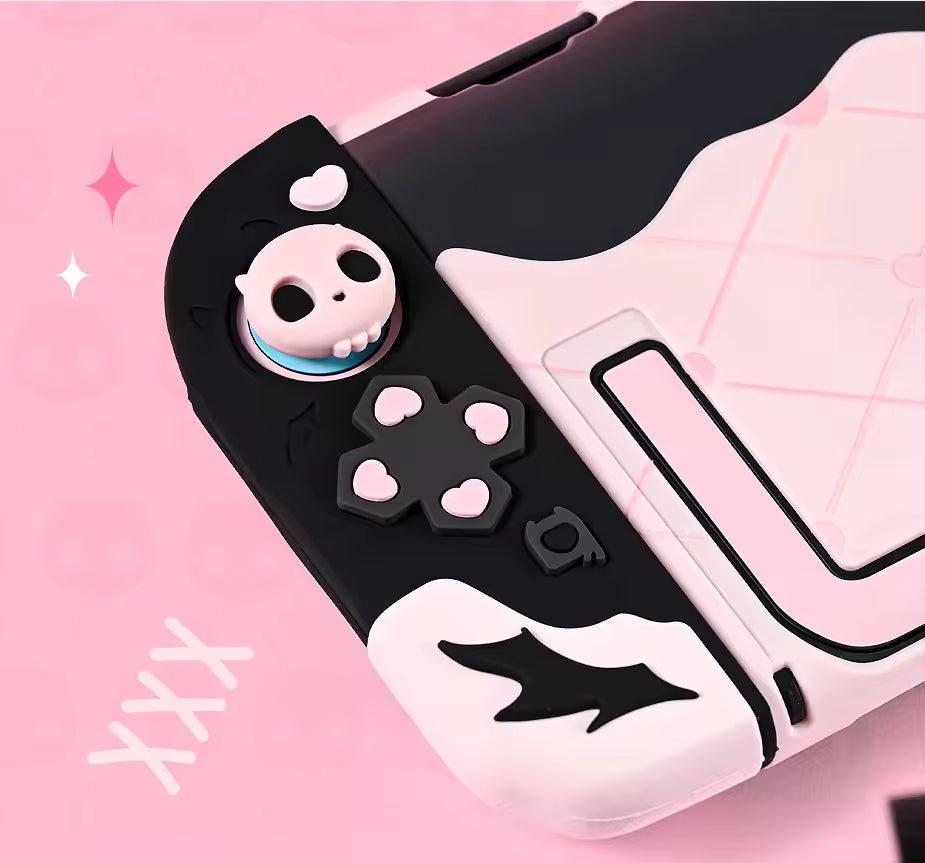 Nintendo Switch OLED Sweetheart Skull silikoneskin