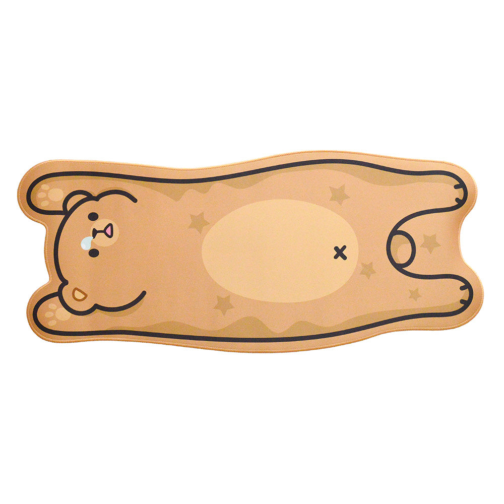 Large Cartoon Mouse Pad Brown Bear