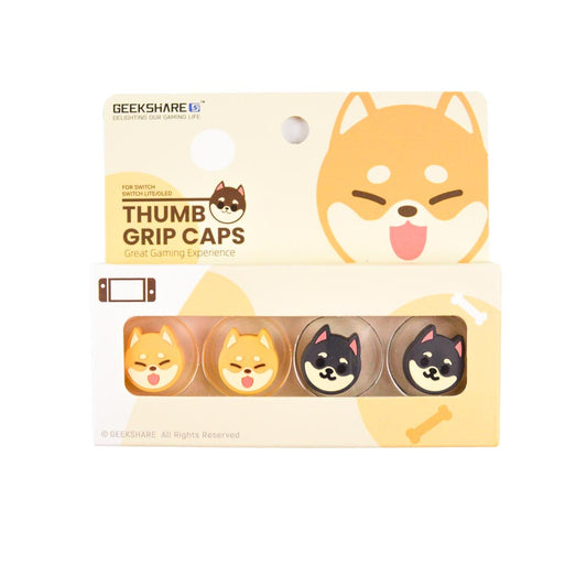 Hunde - 4 pak Thumb Grips til Nintendo Switch 1