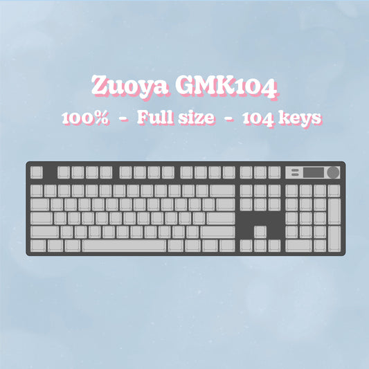 Appaz 100% Size Build Your Own Customized Keyboard | BLACK CASE