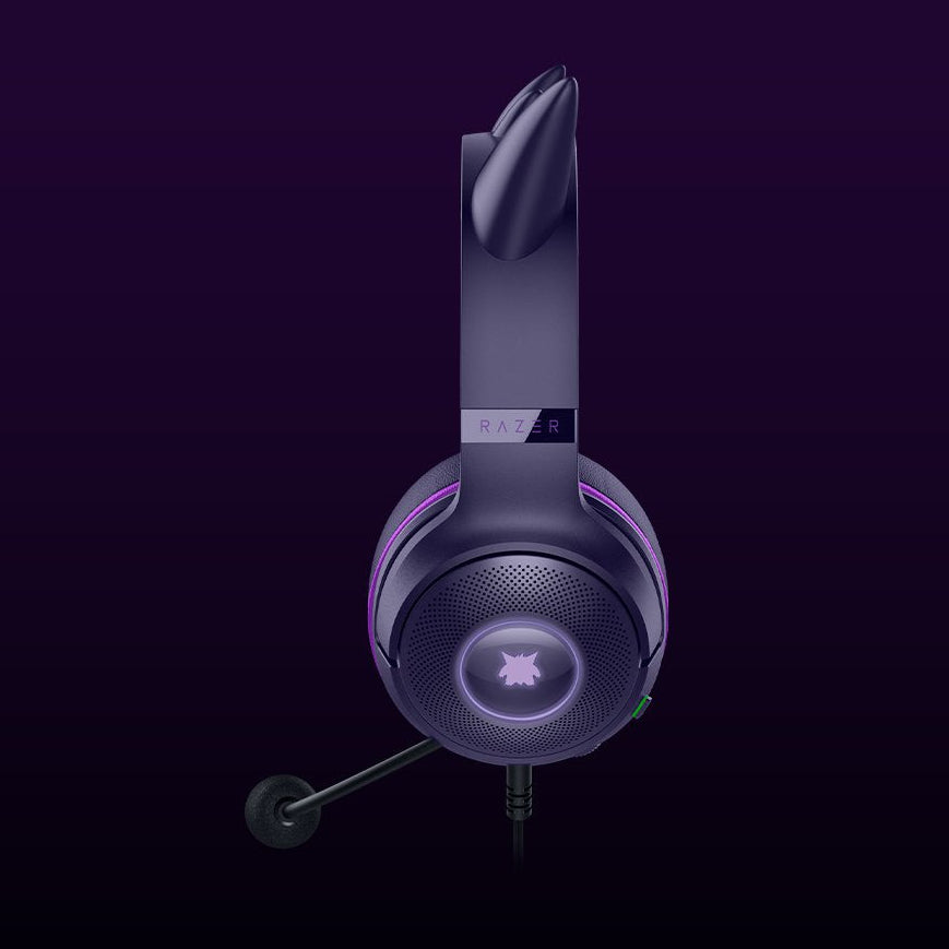 Razer Kraken Kitty V2 - POKÉMON Gengar Edition | Kablet gaming headset