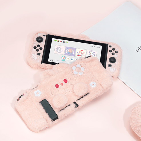 Nintendo Switch plysset kanin skin