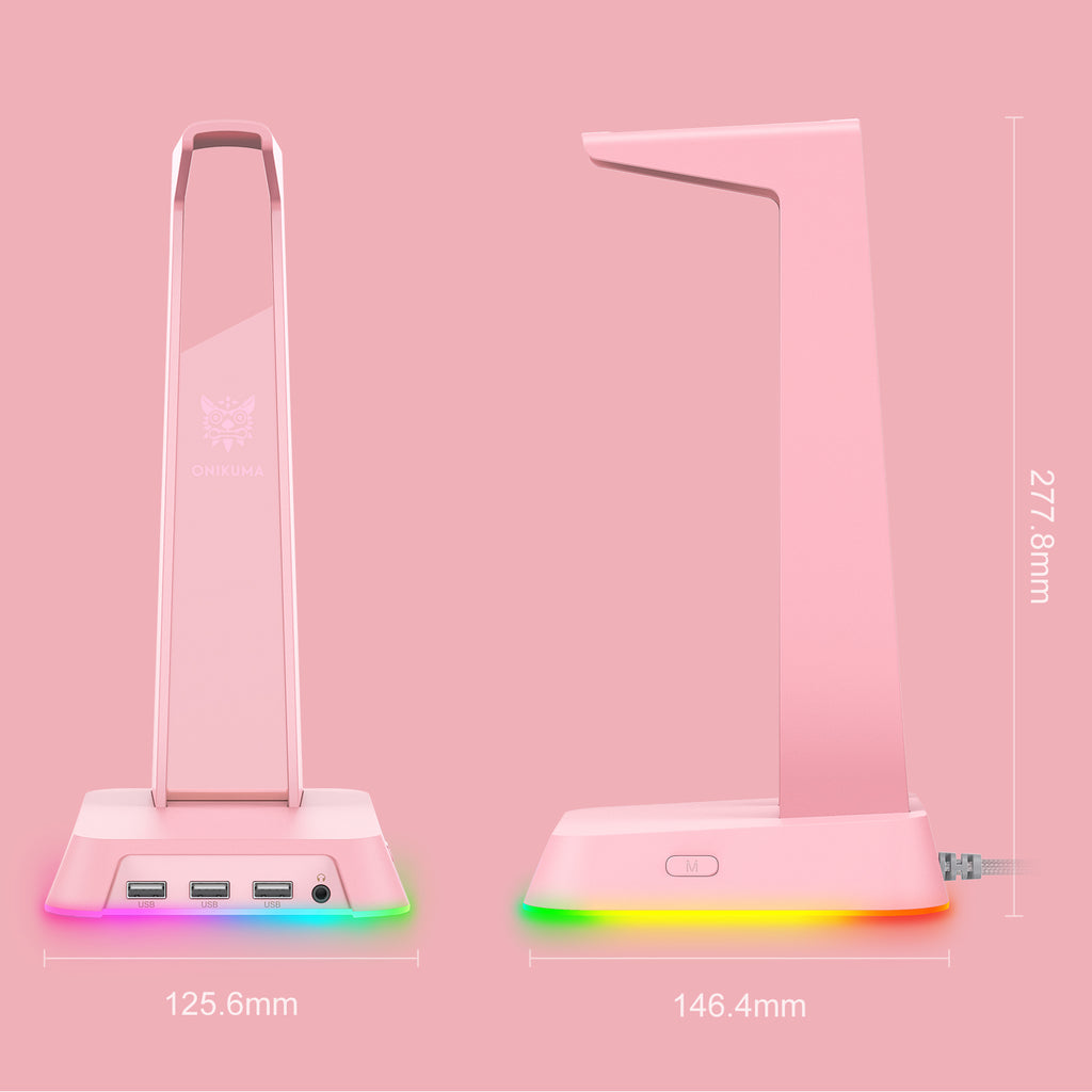 ONIKUMA ST2 RGB Headphone Stand