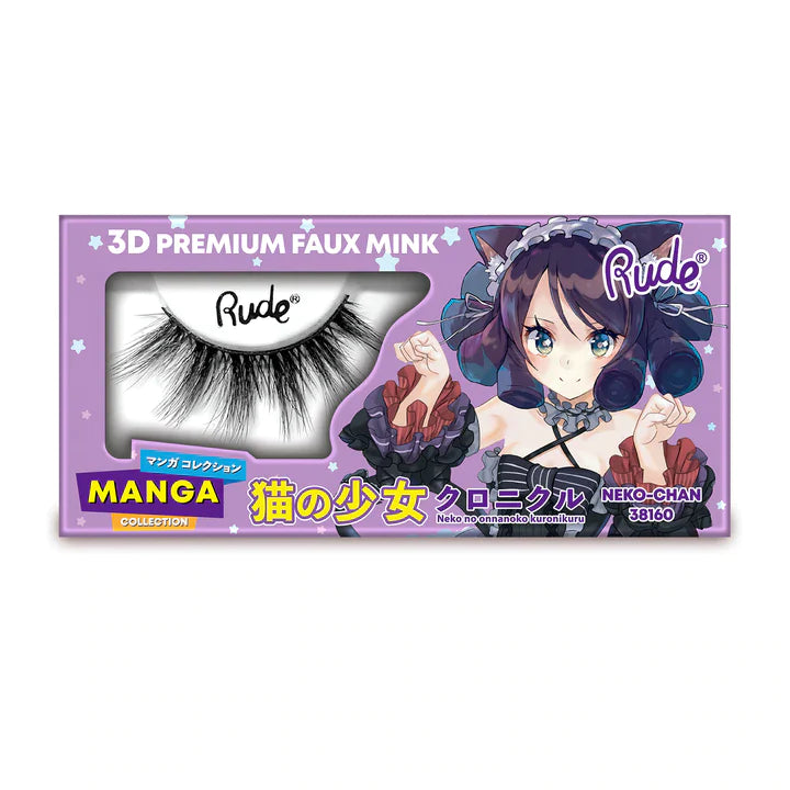 Manga 3D Faux Mink Øjenvipper