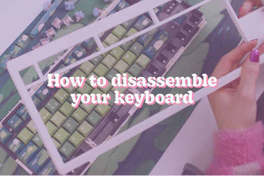 Videoguide: Sådan skiller du dit byg-selv-keyboard ad