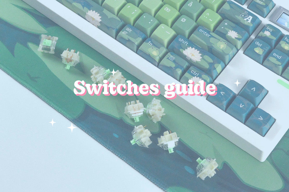 Guide: Vælg den rette type switch til dit keyboard