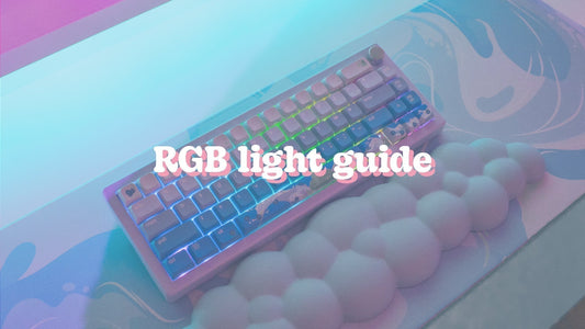 Guide: Ændring af RGB-lyset på dit Appaz byg-selv-tastatur