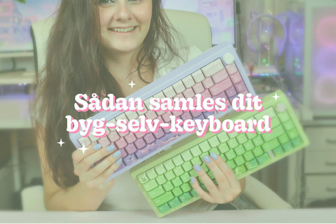 Videoguide: Sådan samler du et byg-selv-tastatur fra Appaz
