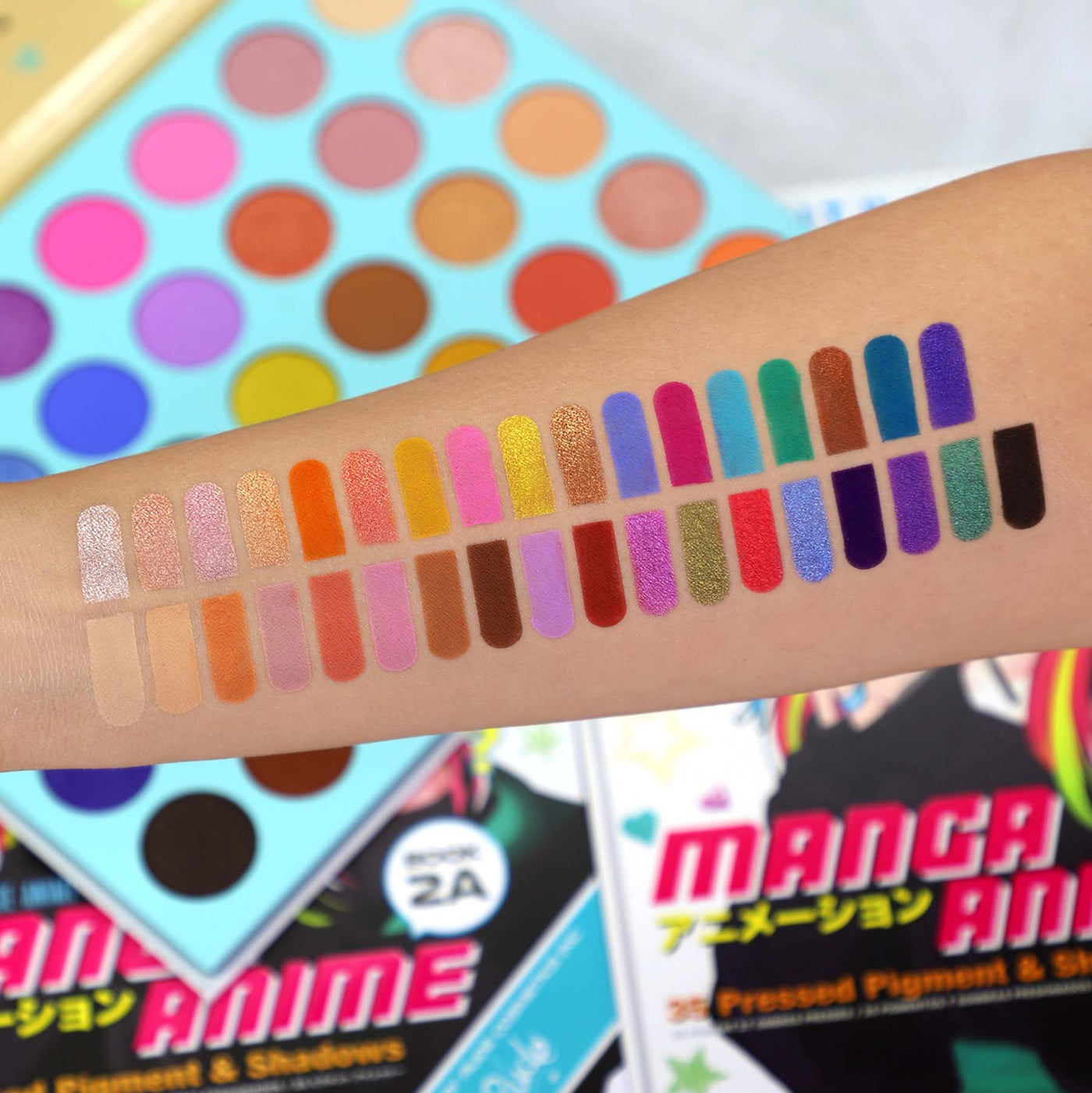 Manga Anime 35 Pressed Pigment & Shadow Book 2A