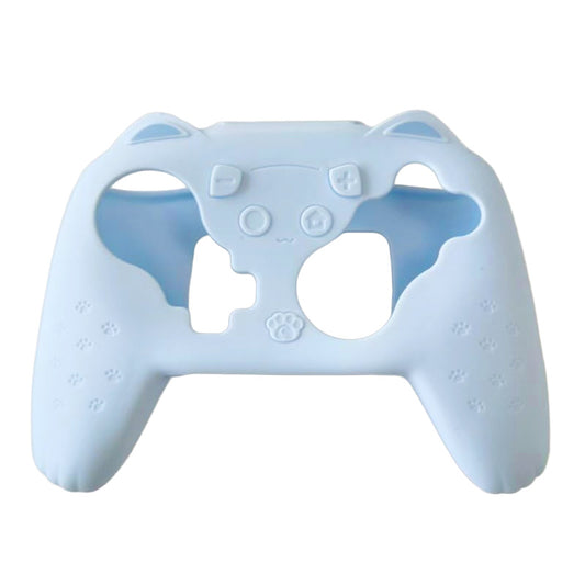 Nintendo Switch 2 Pro Controller Blå Silikone Skin med Katteører