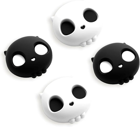 Sweetheart Skull White - 4 pak Thumb Grips til Nintendo Switch 1