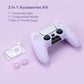 PS5 Controller Cute Bear Lilla Silikone Skin