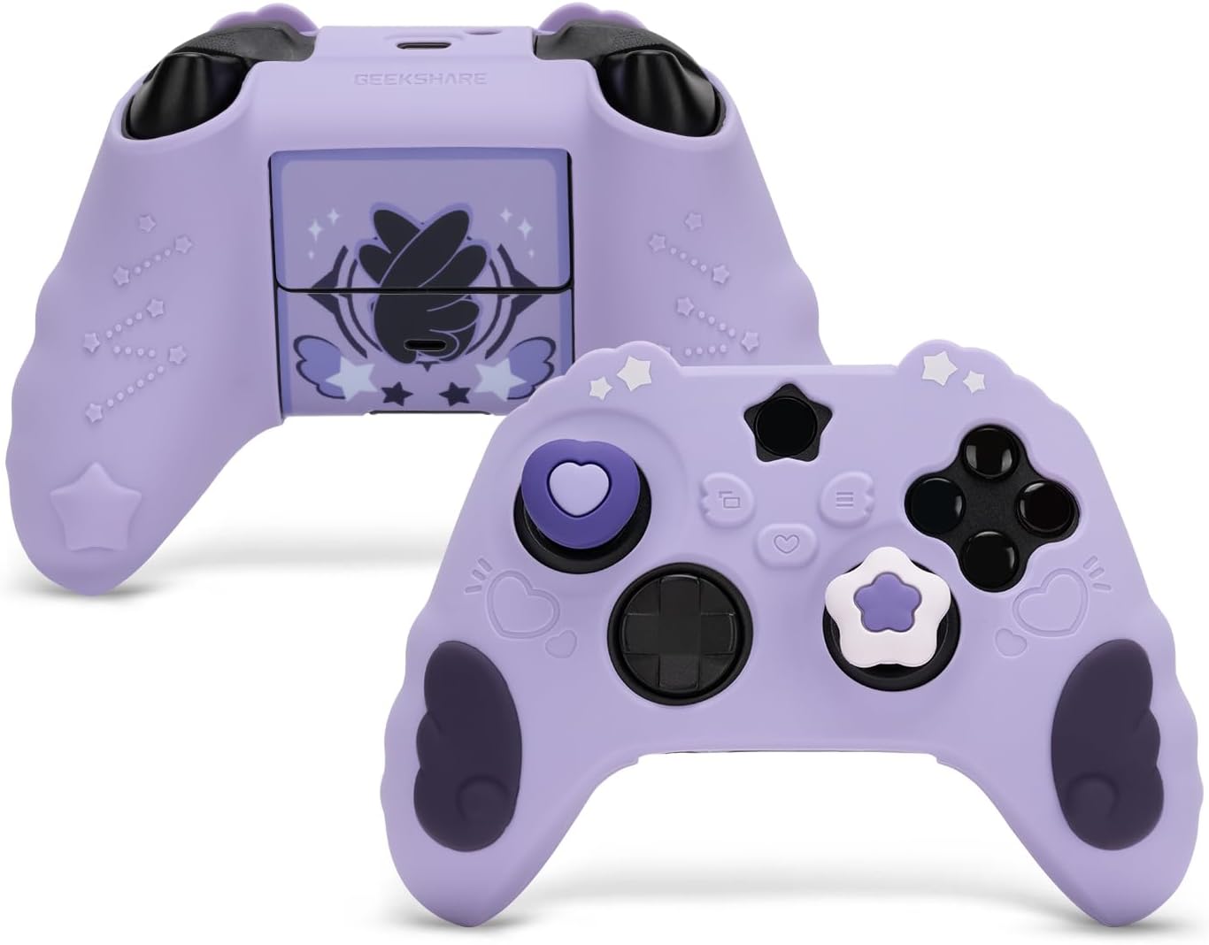 Xbox Series X|S-controller Star Wings Lilla Silikone Skin