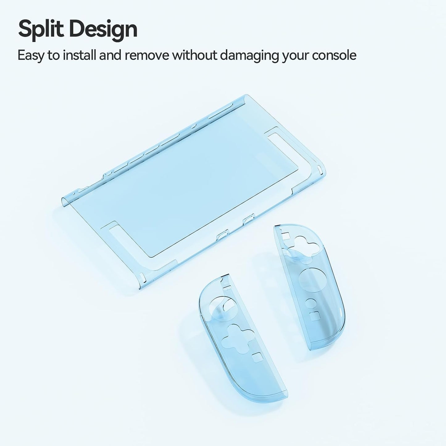 Nintendo Switch 2 Protective Cover | Crystal Blue