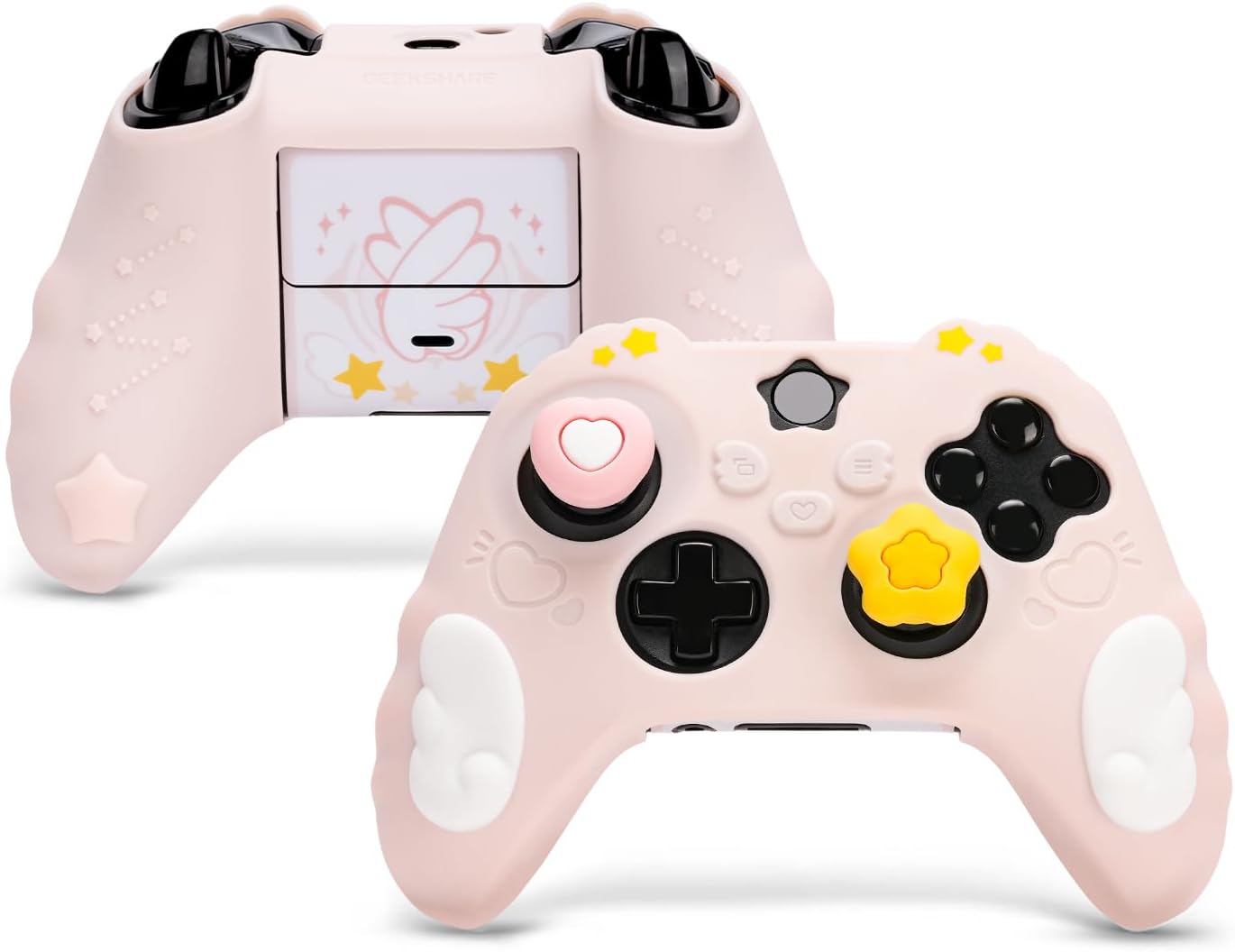 Xbox Series X|S-controller Star Wings Lyserødt Silikone Skin