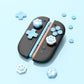 Blå kattepoter - Thumb Grips til Nintendo Switch 2