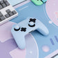 Nintendo Switch Pro Controller Blue Silicone Skin with Cat Ears