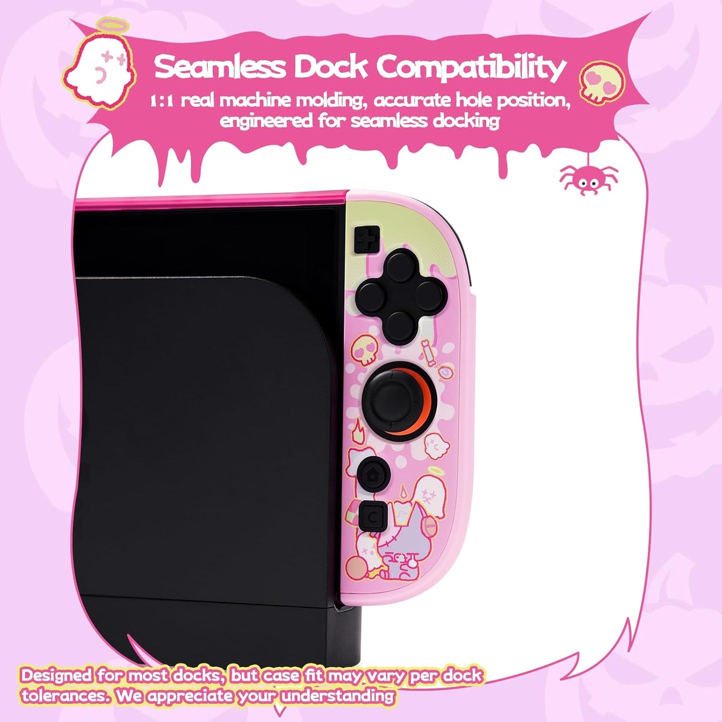 Nintendo Switch 2 Hard Shell Case Cute Zombie