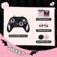 Xbox Series X|S-controller Sweetheart Skull Sort og Lyserødt Silikone Skin