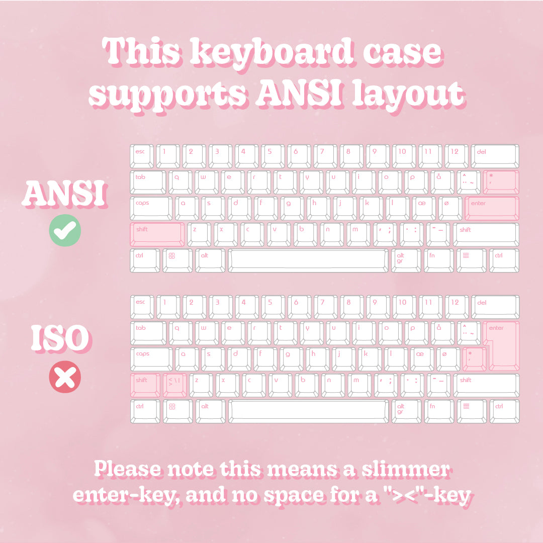 Appaz 65% Størrelse Byg Selv Customized Tastatur | HVID CASE