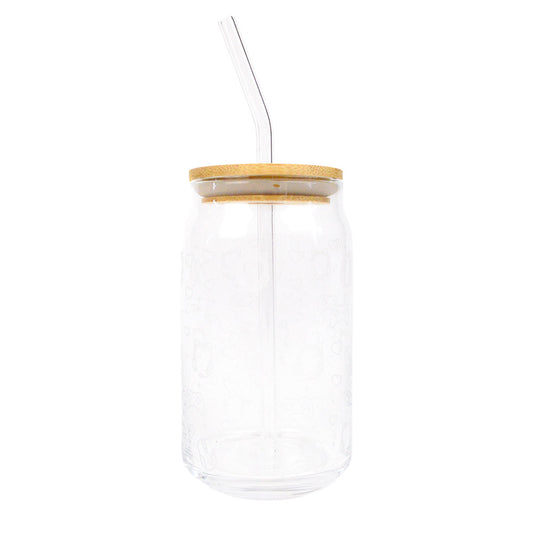 Appaz kawaii gamer glas med bambuslåg