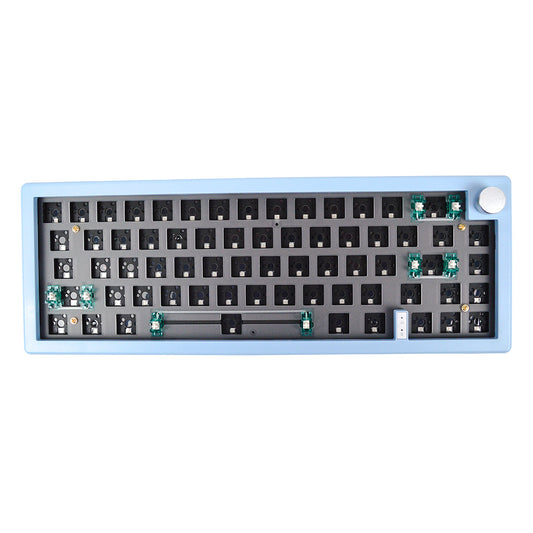 Appaz 65% Størrelse Byg Selv Customized Tastatur | BLÅ CASE